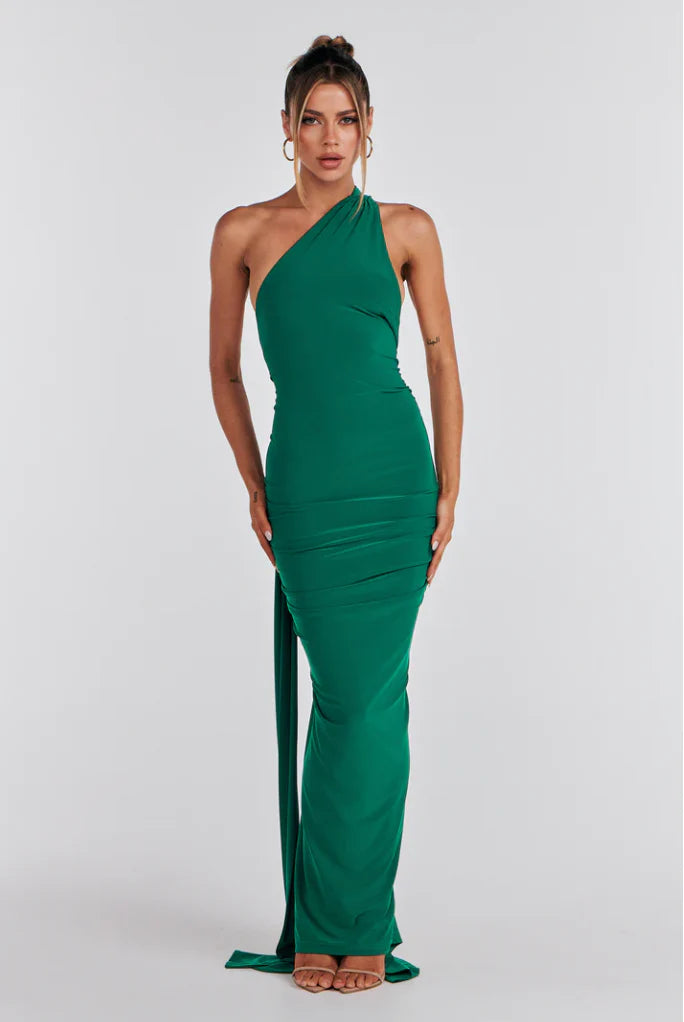 melani the label green dress ARIELLE TOP main image 0