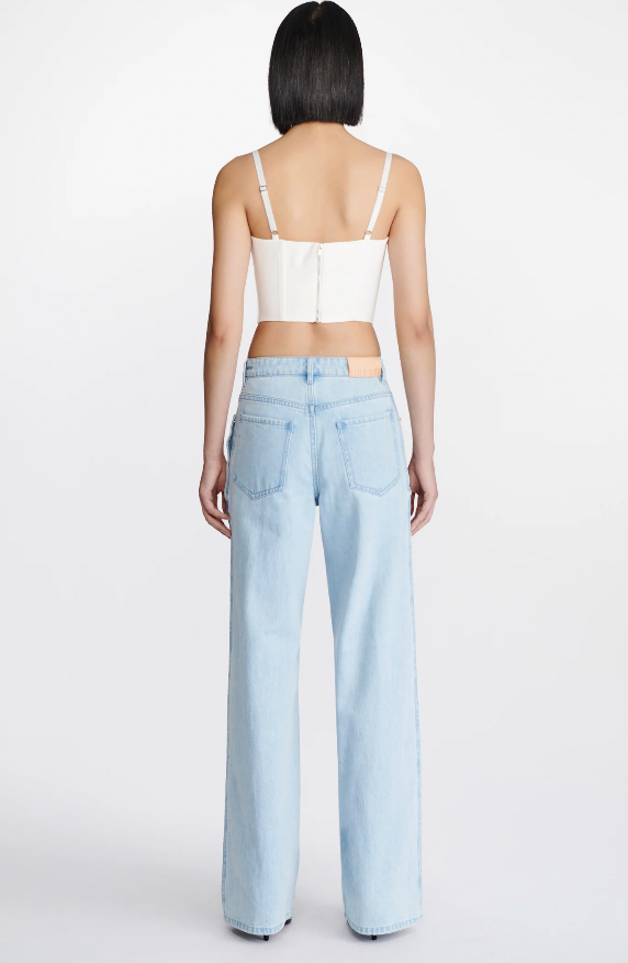LACE UP CORSET TOP