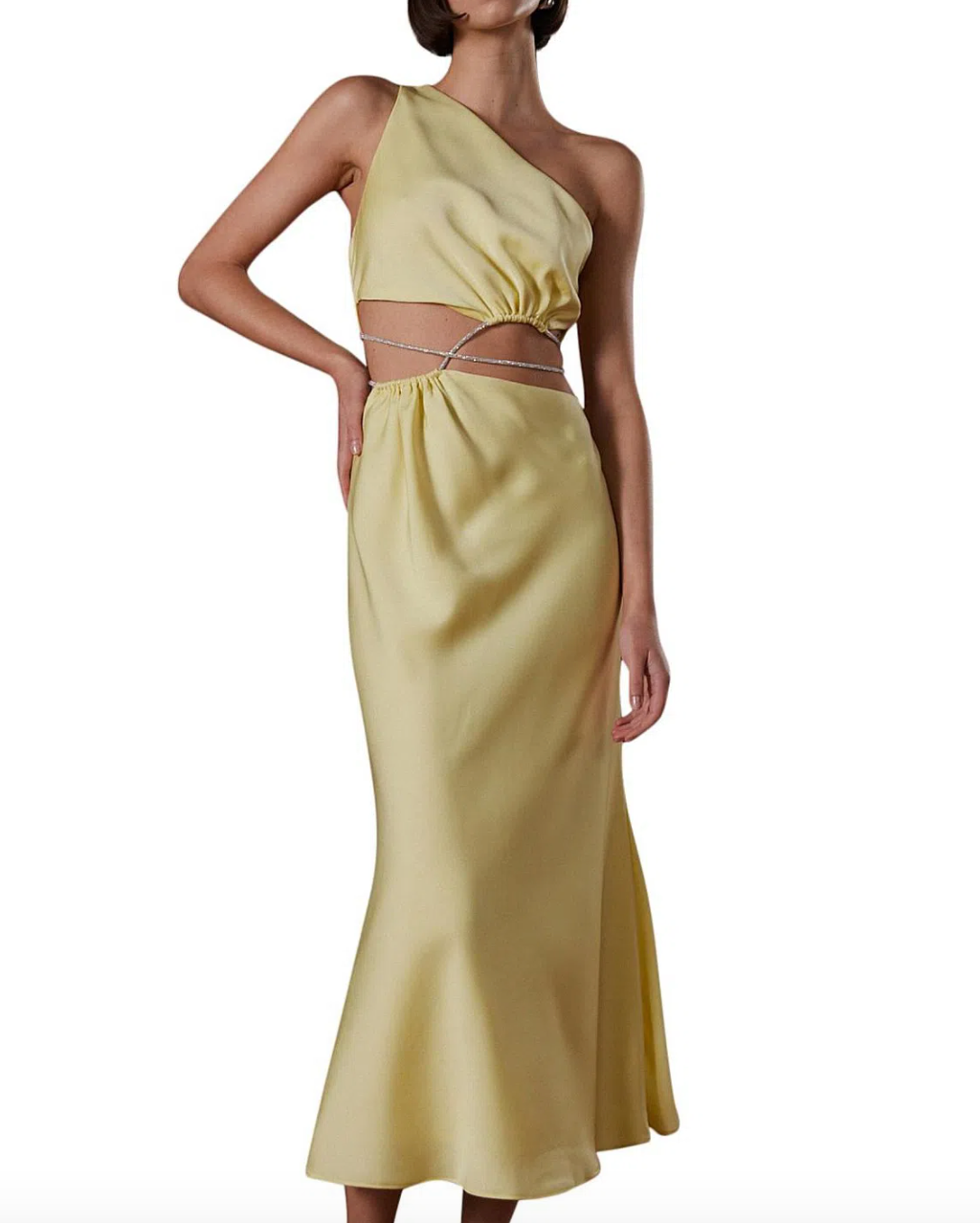 DIMITRA SATIN MIDI - MISHA COLLECTION