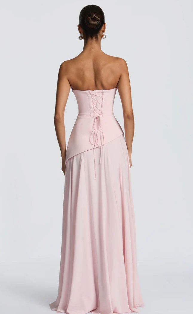 patricia maxi dress PATRICIA MAXI DRESS-BABYBOO PINK – Rent My Dress