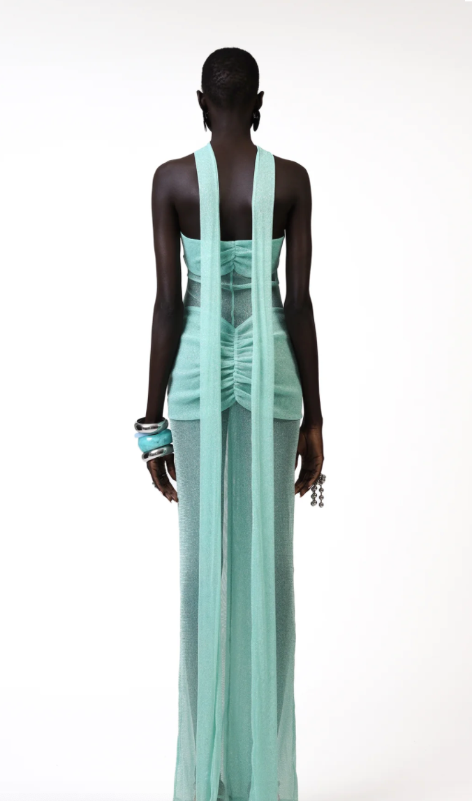 khanums green dress KESCA DRESS- KHANUMS – Rent My Dress