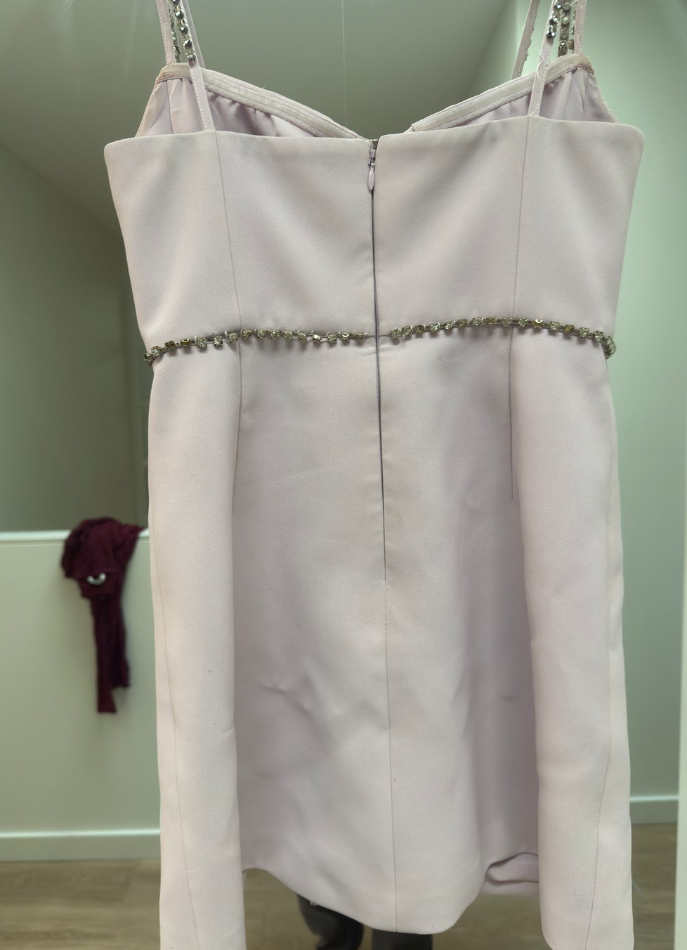 SELLING. Embellished crêpe minidress-SELF-PORTRAIT